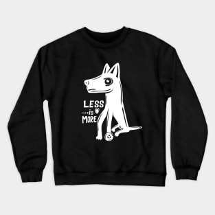 Human Dog Crewneck Sweatshirt